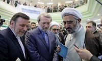 با حضور رئیس مجلس صورت گرفت رونمایی از نسخه جدید پایگاه اطلاع رسانی کتابخانه های ایران